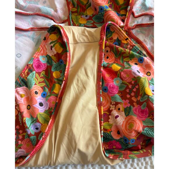 Summersalt Floral Ruffled One Piece Swimsuit EUC Plus Size 18 - Picture 8 of 9